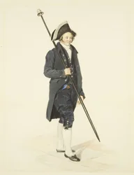 Bristol Bellman, n. 1830 (kynä ja akvarelli paperille)