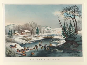 American Winter Scenes./ Aamu