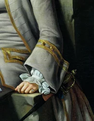 James Grant of Grant, John Mytton, kunnialliset Thomas Robinson ja Thomas Wynne, n. 1760 yksityiskohta 162478 öljy kankaalle