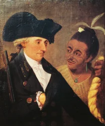 Kapteeni Charles Clerken (1741-1779), englantilaisen kapteenin ja James Cookin (1728-1779) matkakumppanin muotokuva. Nathaniel Dance-Hollandin (1735-1811) maalaus