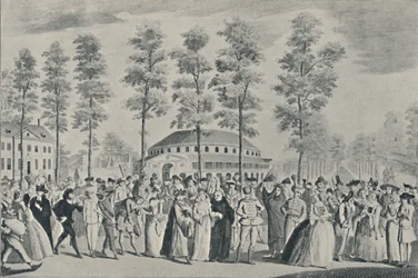 Juhlapäiväjuhla Ranelagh Gardensissa, 26. huhtikuuta 1749, 1920