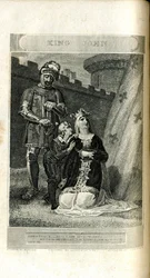 William Shakespearen King John. Esitetty Covent Gardenissa lauantaina 20. huhtikuuta 1811