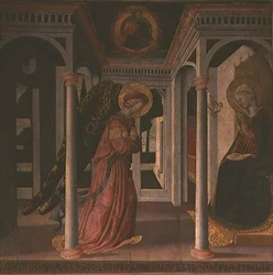Ilmoitus (tempera paneelissa)