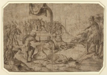 Uhrauskohtaus (Gaius Mucius Scaevola?)
