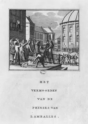 Marie Thérèse Louise de Savoie-Carignanin, Lamballen prinsessan, silpominen 3. syyskuuta 1792