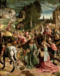 Tiellä Golgatalle, noin 1520