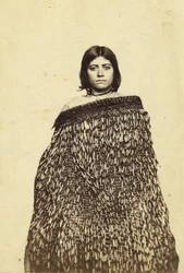 Mina Makata, puoliksi maori, noin 1865