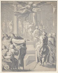 Kristus parantaa halvaantuneita, 1540-50, 1540-50.