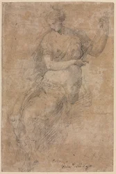 Allegorinen hahmo (recto)