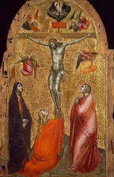 Ristiinnaulitseminen, kirjoittanut Niccolo di Pietro Gerini (kuoli noin 1415-1416), paneeli.
