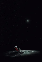 Astronautti ja tähtien katselija