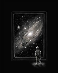 Astronautin kosminen katse