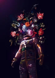 Kosminen puutarha-astronautti