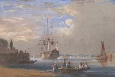 H.M.S. St. Vincent Plymouthissa
