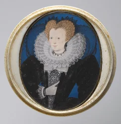 Naisen muotokuva, 1590-luku.