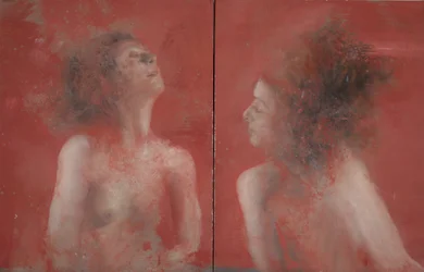 Vuoropuhelu, 2015 (öljy kankaalle)