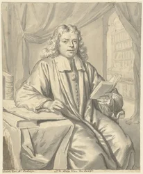 Muotokuva Dr. Hugo van der Helst työhuoneessa