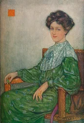 Rouva J. Maltwoodin muotokuva, c1892-1906, 1906-7