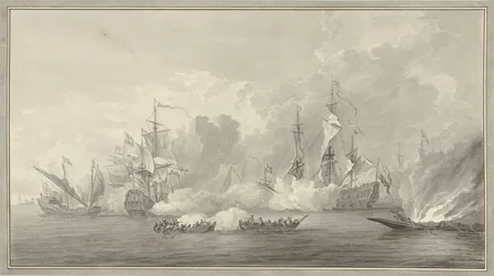 Meritaistelu, mahdollisesti lähellä Kijkduinia 21. elokuuta 1673