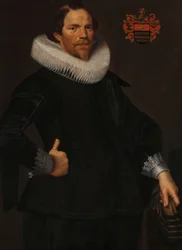 Pieter van Sonin muotokuva, noin 1622-1629 (öljy paneelille).