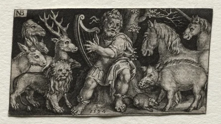 Orpheus Charming the Animals, 1594.