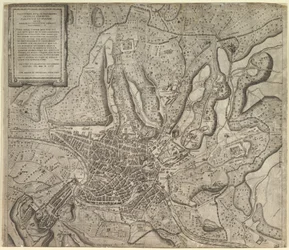 Rooman loiston peili: Näkymä Roomaan lännestä, 1557.