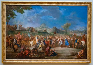 Ranskalainen:  Le Triomphe de David
Russian: "Triumph of David"
