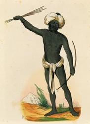 Aboriginaalit Vatou-Lelen saarelta (Fidžisaaret)
