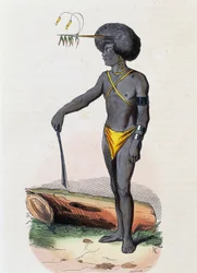 Papualaiset Porto Dorysta (Uusi-Guinea)