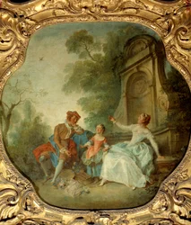 Viattomuus, 1700-luku. Mitat 0,89 x 0,90 m