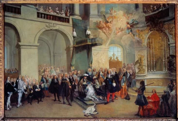 Pyhän Hengen ritarikunnan (Pyhän Hengen ritarikunnan) luovutus Versailles