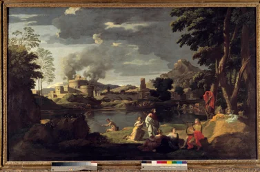Nicolas Poussinin maalaus Orpheus ja Eurydice