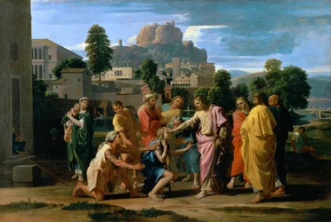 Jerikon sokea eli Kristus parantaa sokeita, 1650