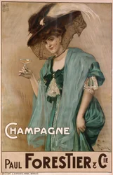 Samppanja, 1800-luku.