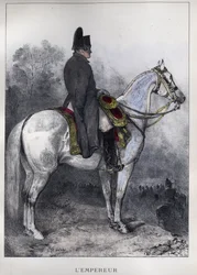 Napoleon päällystakkeessa