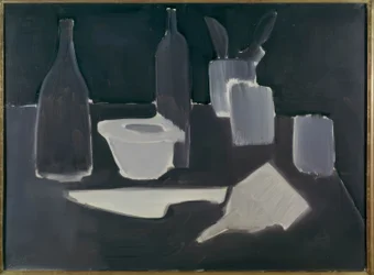 Stillleben, Grisaille