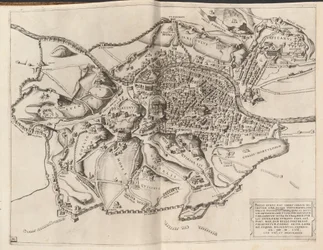 Muinaisen Rooman topografinen kartta