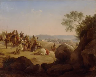 Pyhiinvaeltajat ennen Jerusalemia, 1831