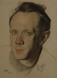 Mihail Aleksandrovitš Tšehovin muotokuva 1891-1955, 1921
