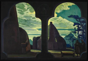 Lavastus R. Wagnerin oopperaan Tristan ja Isolde, 1912