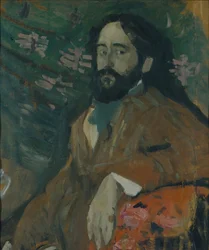 Taidemaalari Nikolai Miliotin muotokuva 1874-1962, 1908