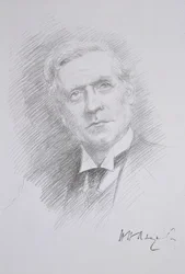 Herbert Henry Asquithin (1881-1947) muotokuva Entente Cordiale -albumista, 1909