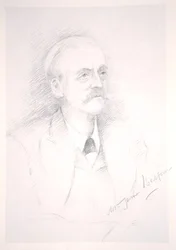 Sir Arthur James Balfourin (1848-1930) muotokuva albumilta Entente Cordialessa
