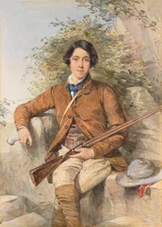 Heneage Finchin, 6. Earl of Aylesfordin muotokuva (wc korotettu valkoisella)