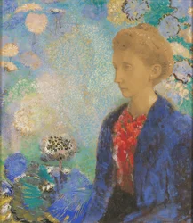 Baronne de Domecy, n. 1900 (pastelli ja guassi)