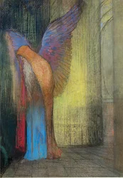 Vanha mies, jolla on siivet