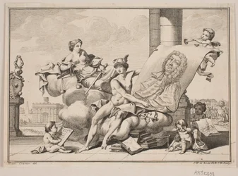 Peder Lasson. Allegorinen ympäristö.