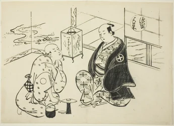 Hahakigi-luku "The Tale of Genjistä" (Genji Hahakigi), sarjasta Genji-parodioita