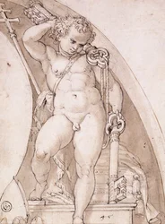 Pysyvä putto, jolla on paavin avaimet: Tutkimus Lunettelle, n. 1575