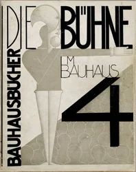Kannen suunnittelu Bauhausin näyttämö Bauhausin näyttämö, 1925.